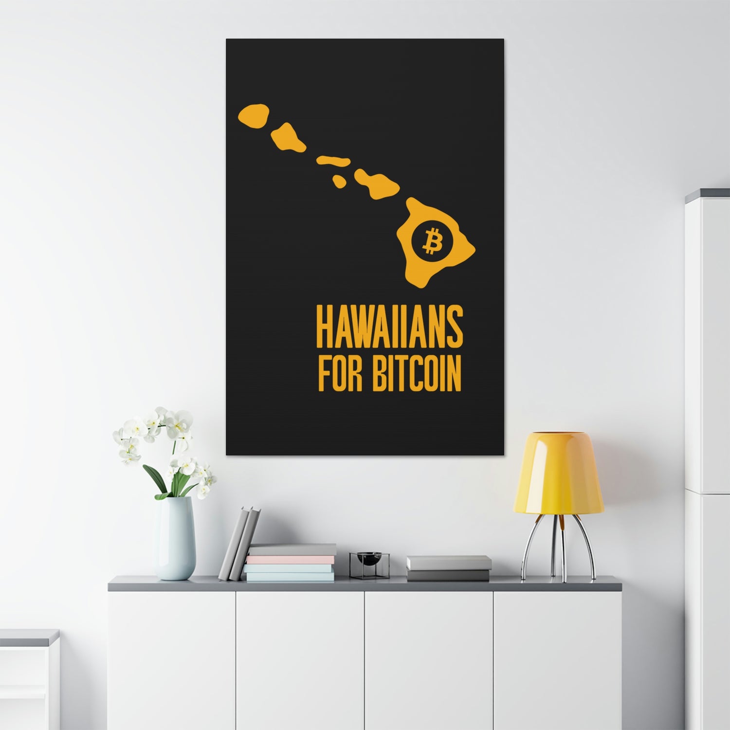 Hawaiians for Bitcoin | Wall Canvas