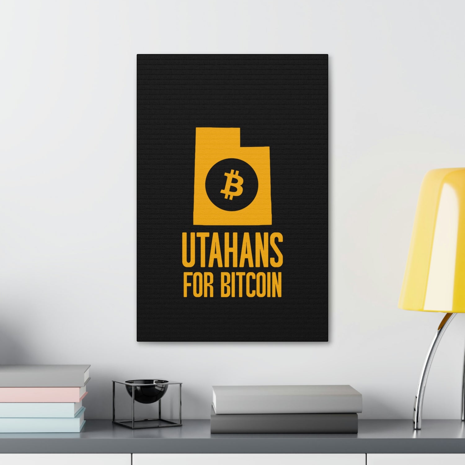 Utahans for Bitcoin | Wall Canvas