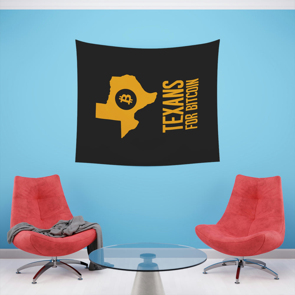 Texans for Bitcoin | Wall Tapestry