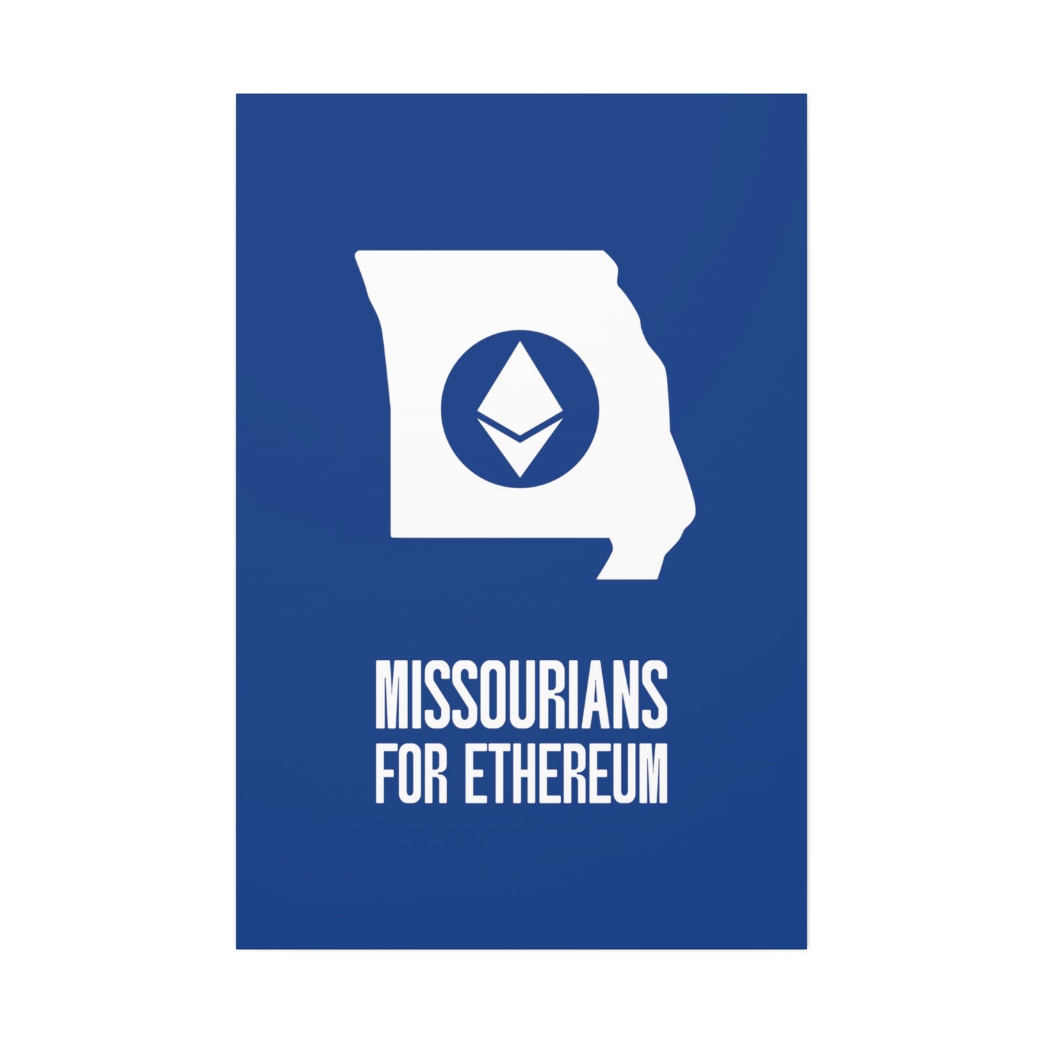 Missourians for Ethereum | Wall Canvas