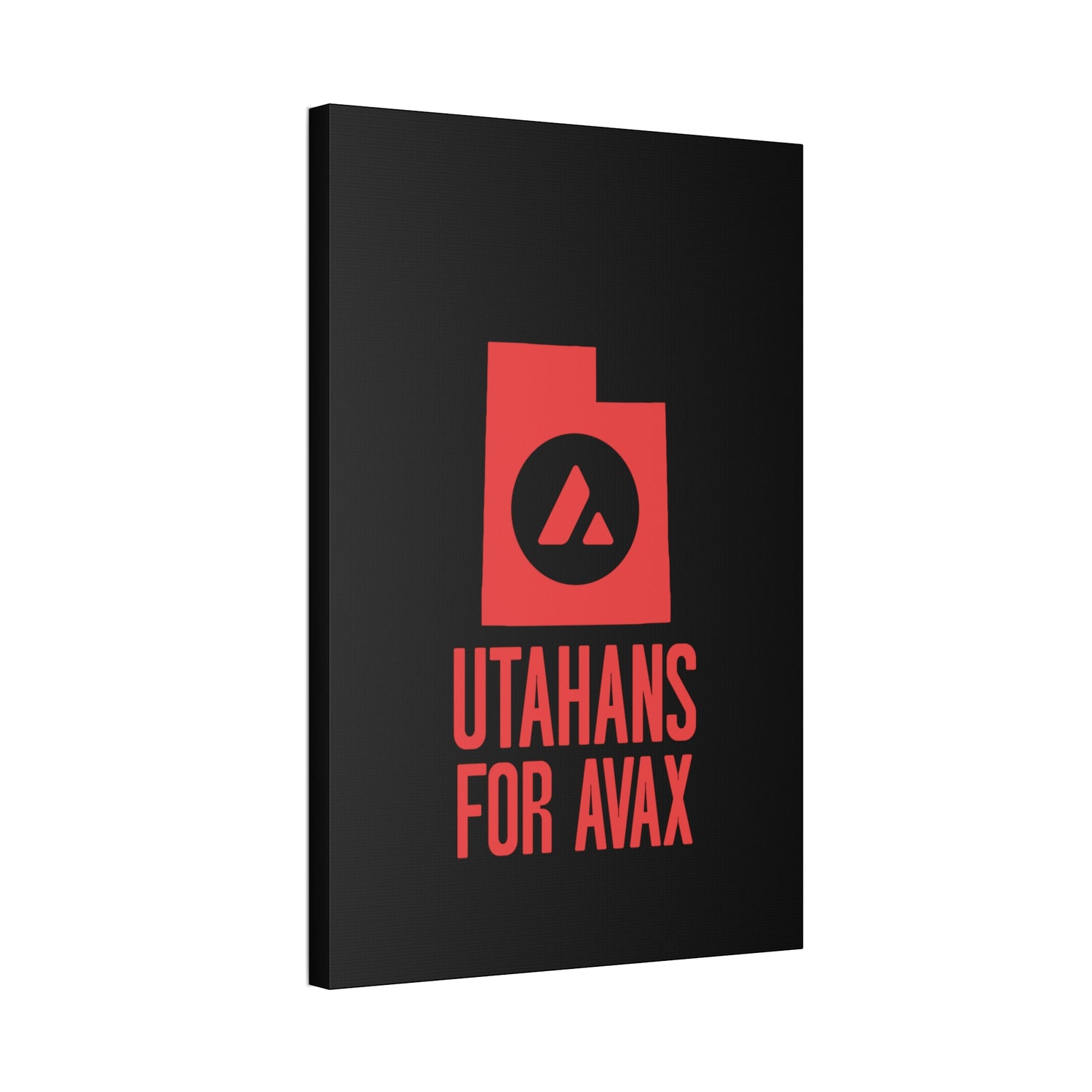 Utahans for Avax | Wall Canvas