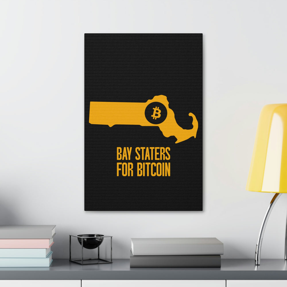 Bay Staters for Bitcoin | Wall Canvas