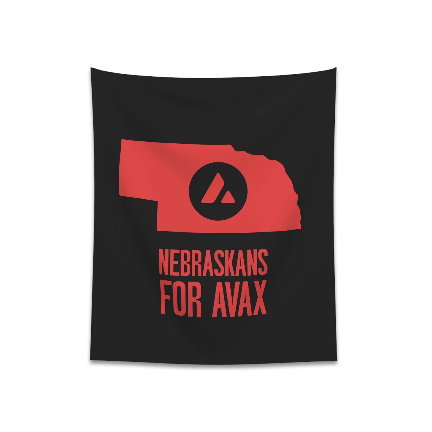 Nebraskans for Avax | Wall Tapestry