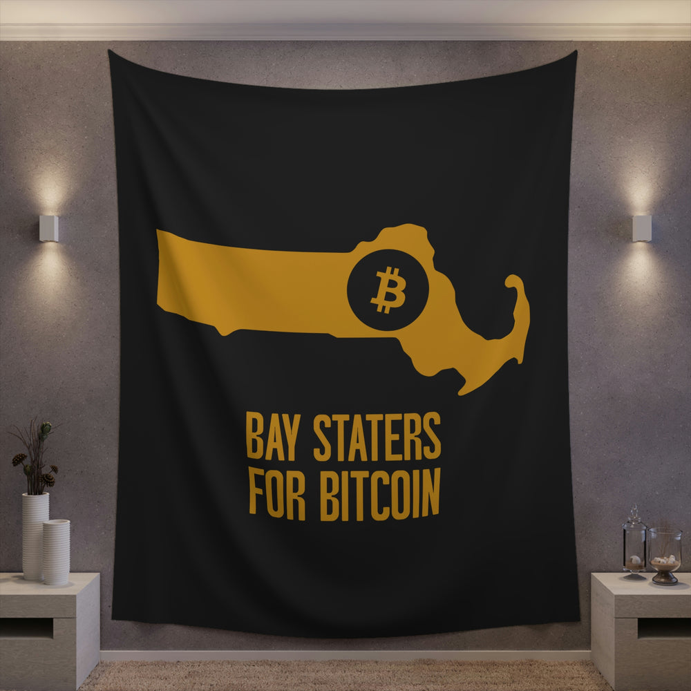 Bay Staters for Bitcoin | Wall Tapestry