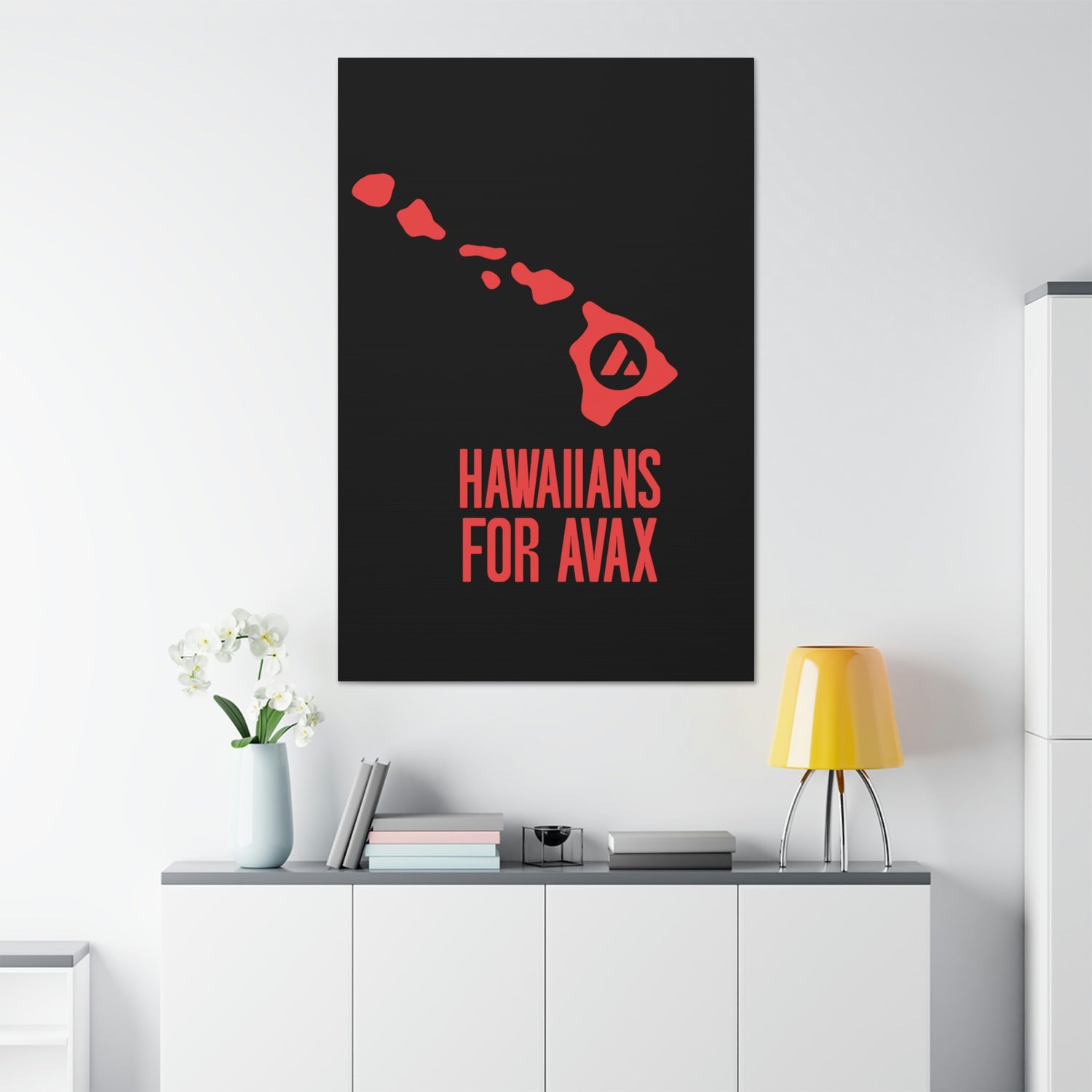 Hawaiians for Avax | Wall Canvas