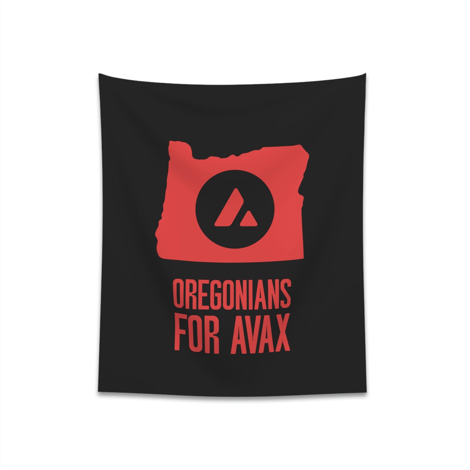 Oregonians for Avax | Wall Tapestry