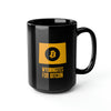 Wyomingites for Bitcoin | Black Mug