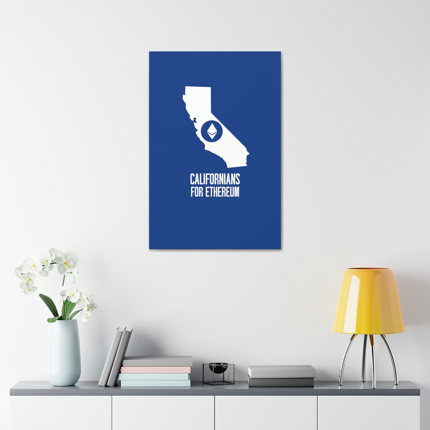 Californians for Ethereum | Wall Canvas