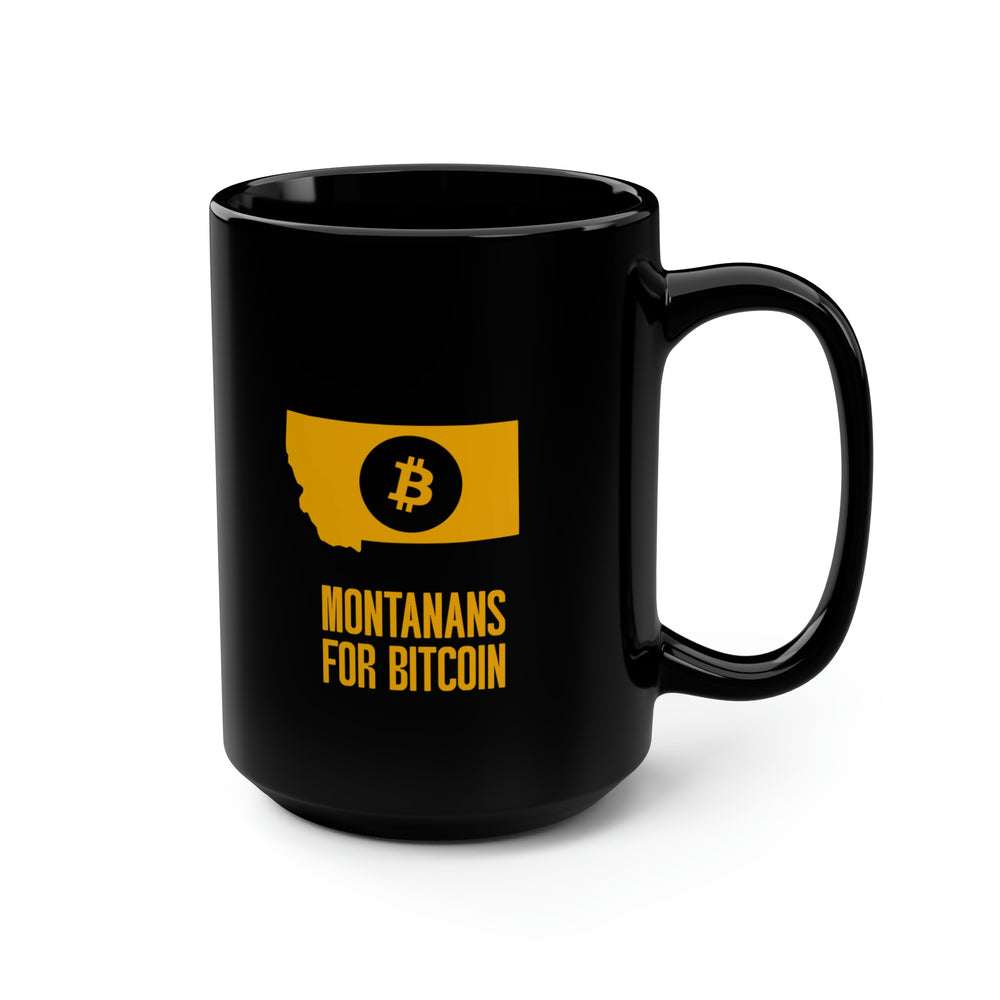 Montanans for Bitcoin | Black Mug