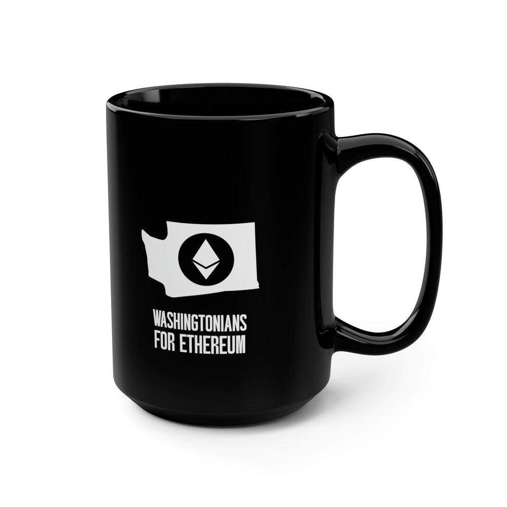 Washingtonians State for Ethereum | Black Mug