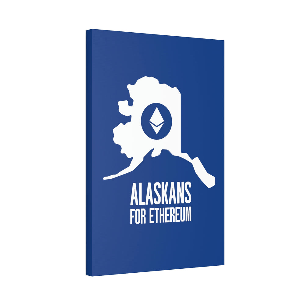 Alaskans for Ethereum | Wall Canvas