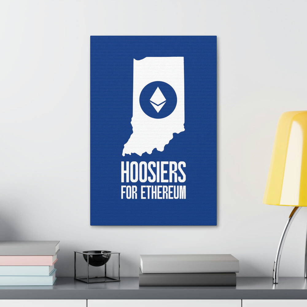 Hoosiers for Ethereum | Wall Canvas