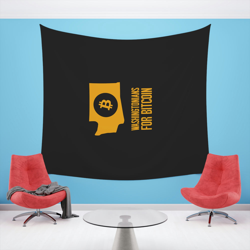 Washingtonians State for Bitcoin | Wall Tapestry