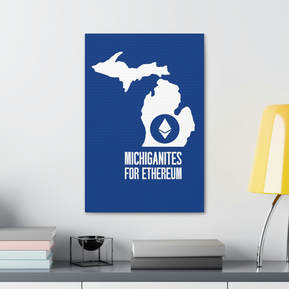 Michiganites for Ethereum | Wall Canvas