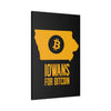 Iowans for Bitcoin | Wall Canvas