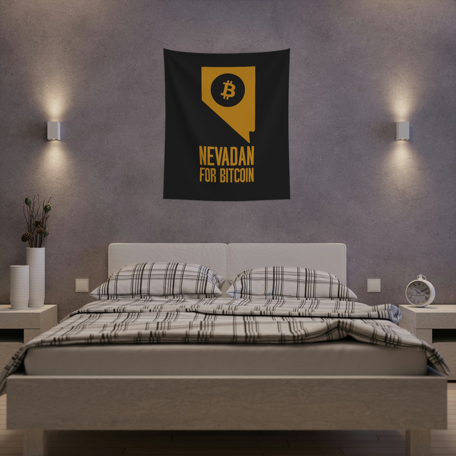 Nevadans for Bitcoin | Wall Tapestry