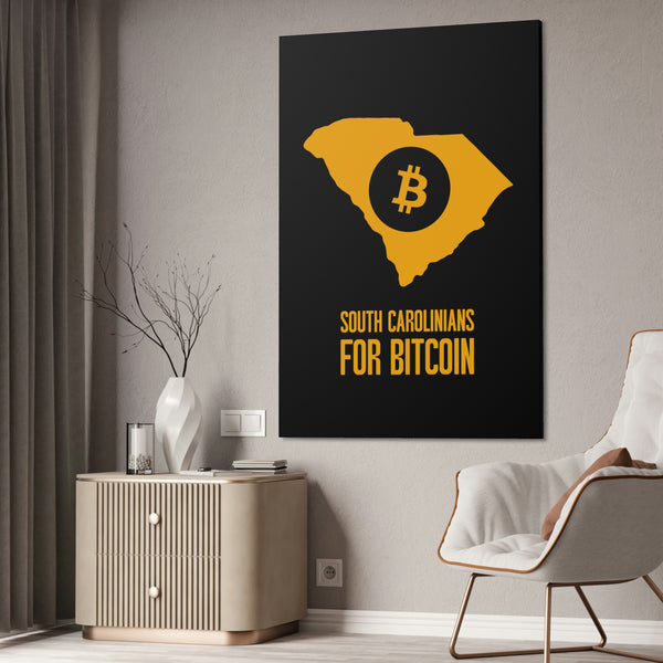 South Carolinians for Bitcoin | Wall Canvas