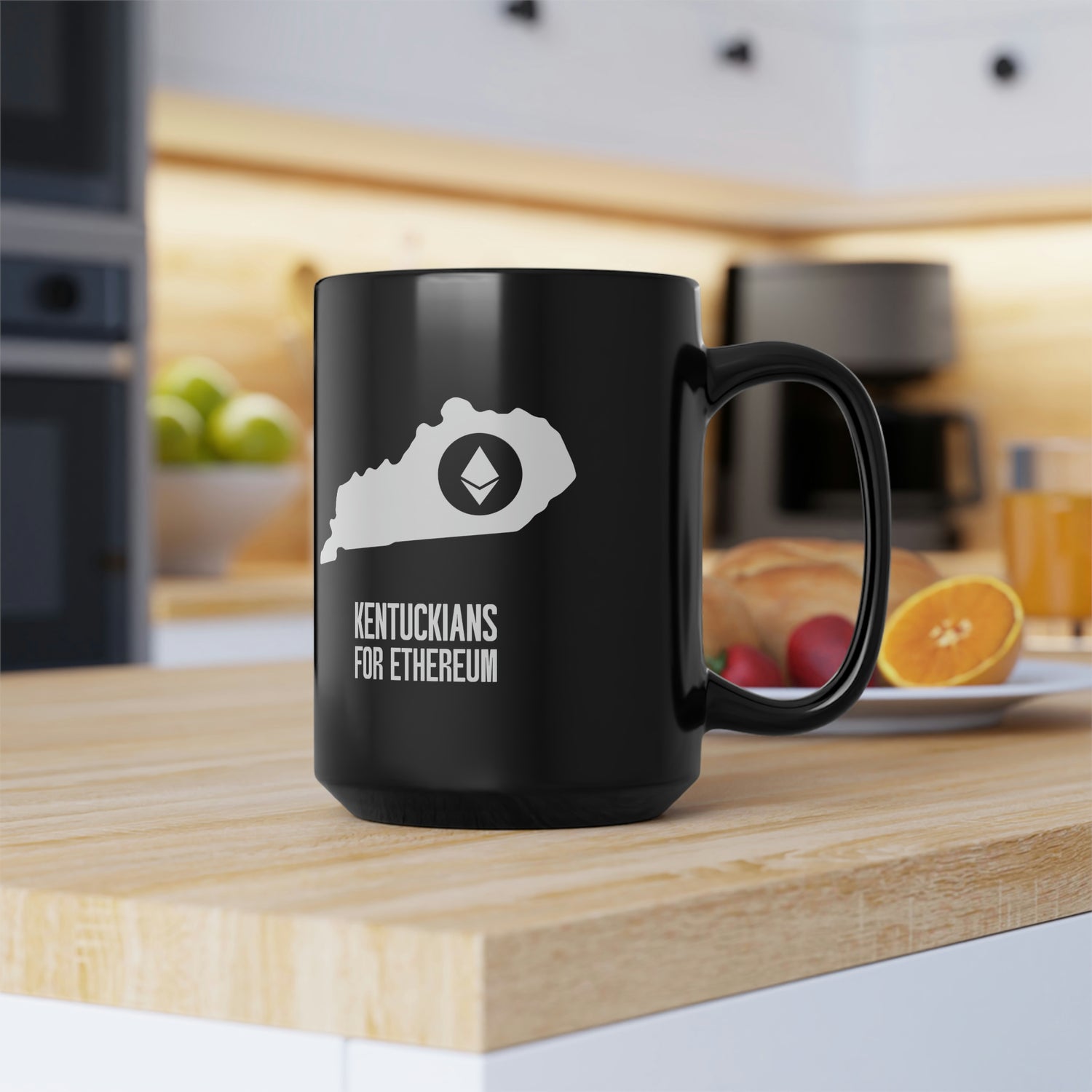 Kentuckians for Ethereum | Black Mug