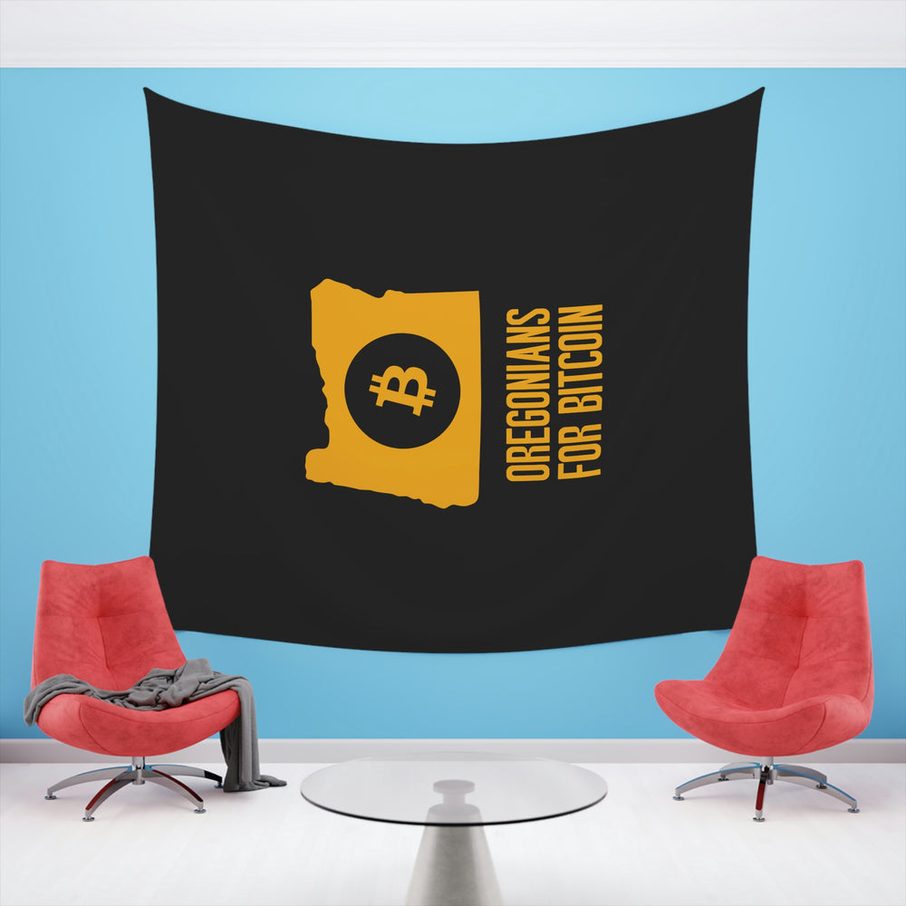 Oregonians for Bitcoin | Wall Tapestry