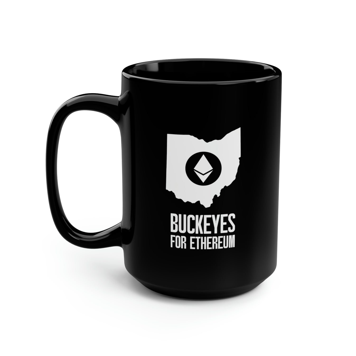 Buckeyes for Ethereum | Black Mug