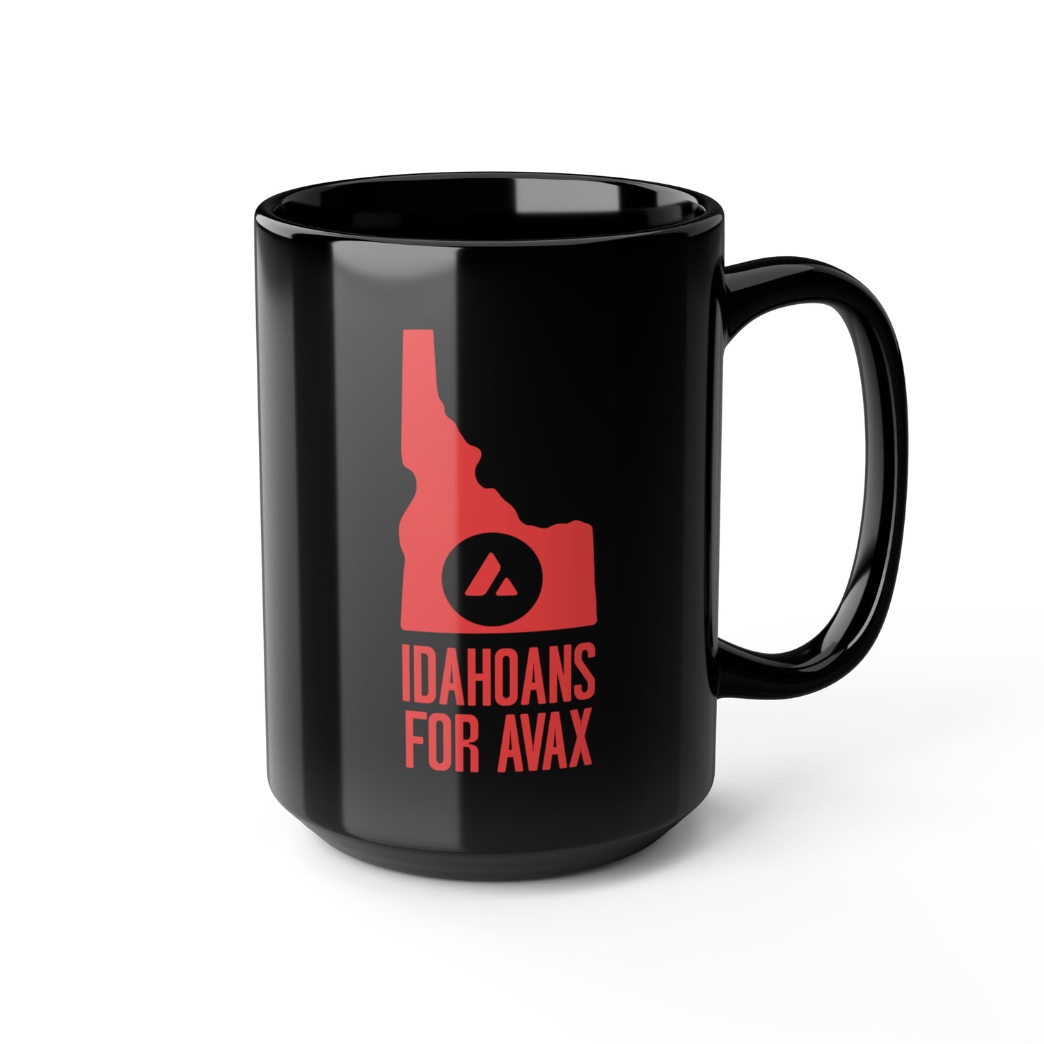 Idahoans for Avax | Black Mug