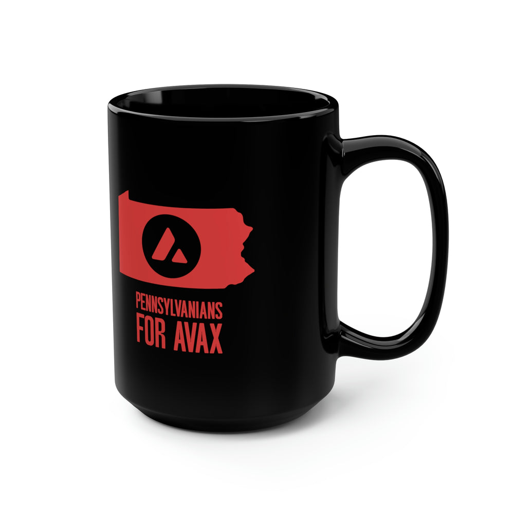 Pennsylvanians for Avax | Black Mug