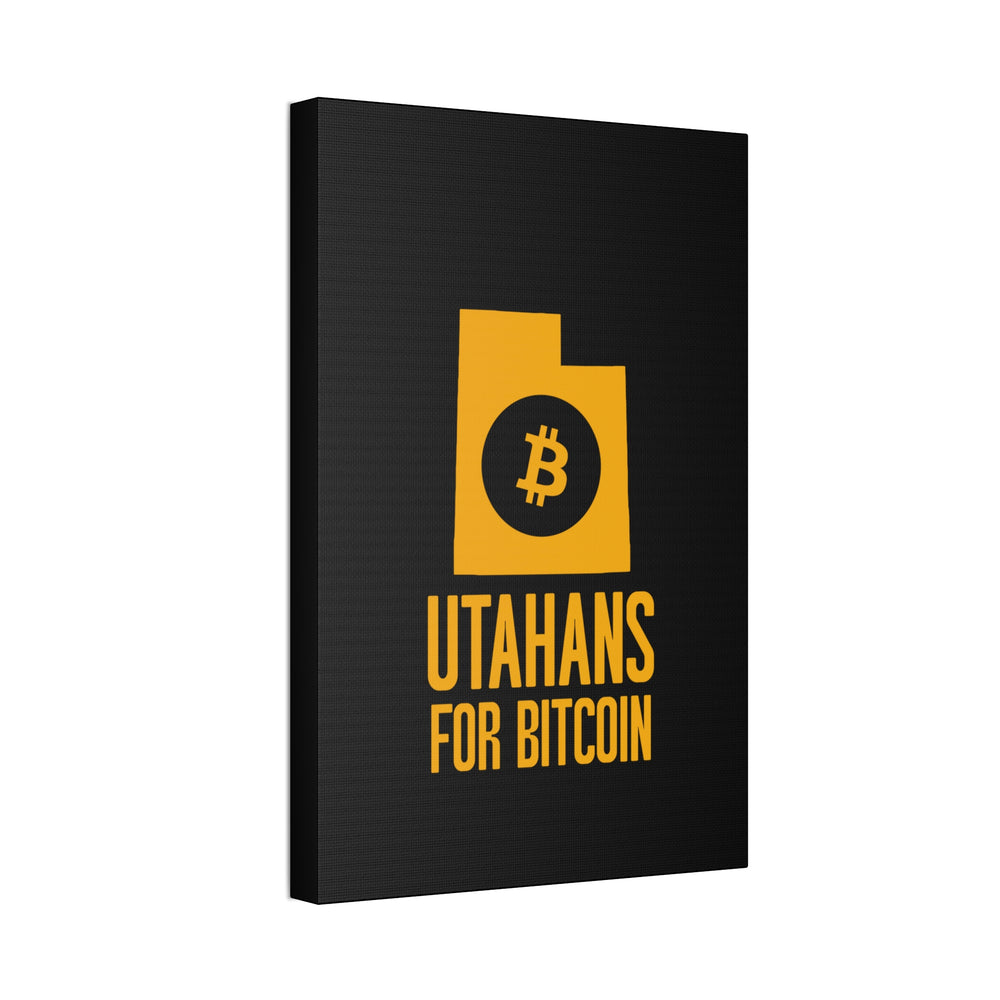 Utahans for Bitcoin | Wall Canvas