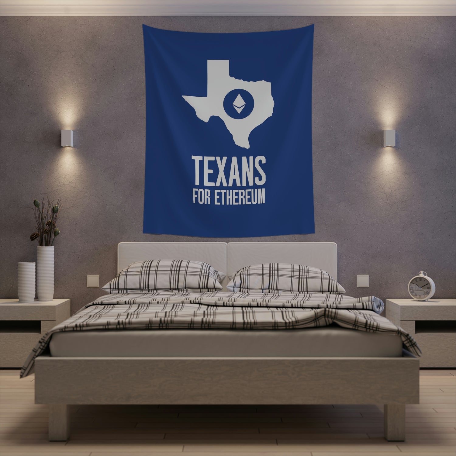 Texans for Ethereum | Wall Tapestry