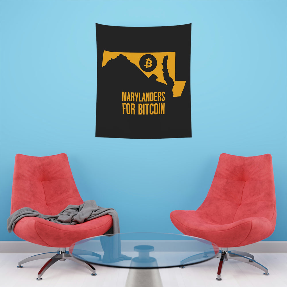 Marylanders for Bitcoin | Wall Tapestry