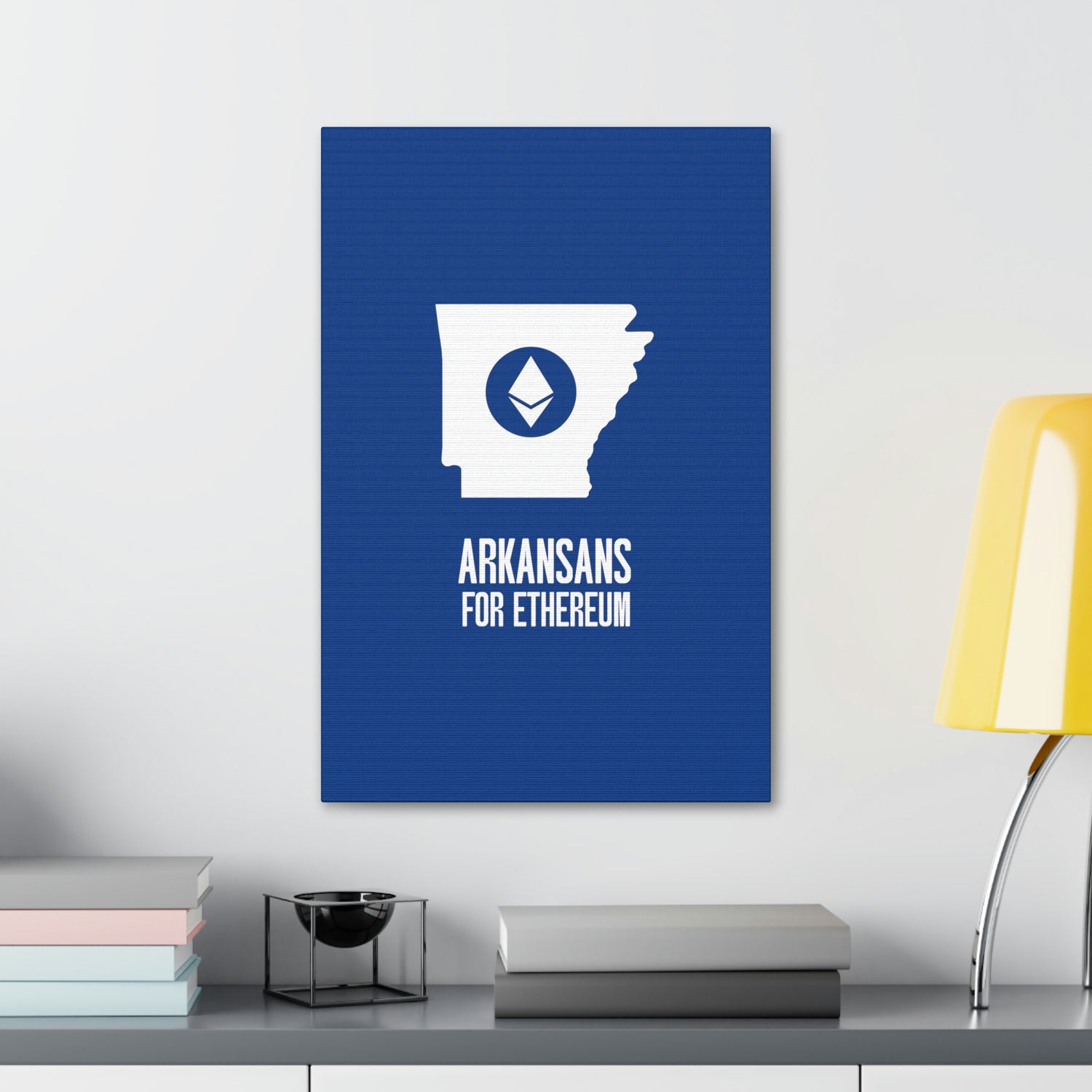 Arkansans for Ethereum | Wall Canvas