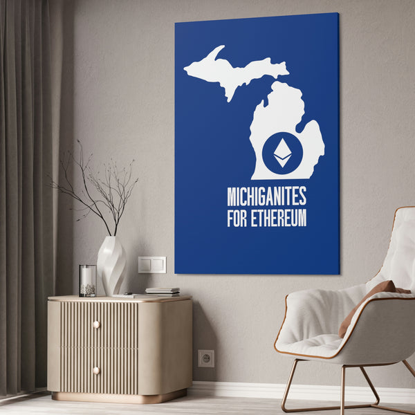 Michiganites for Ethereum | Wall Canvas