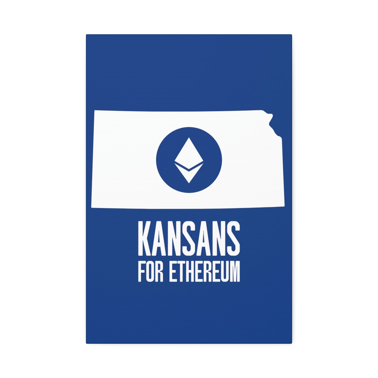 Kansans for Ethereum | Wall Canvas