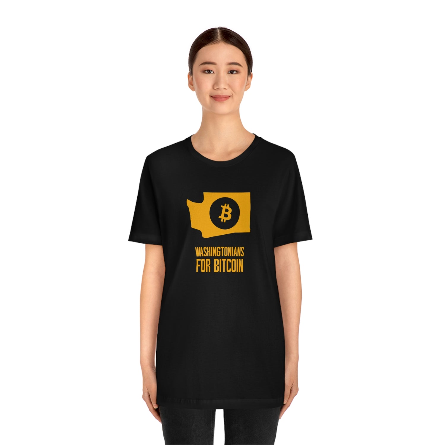 Washingtonians State for Bitcoin | T-Shirt