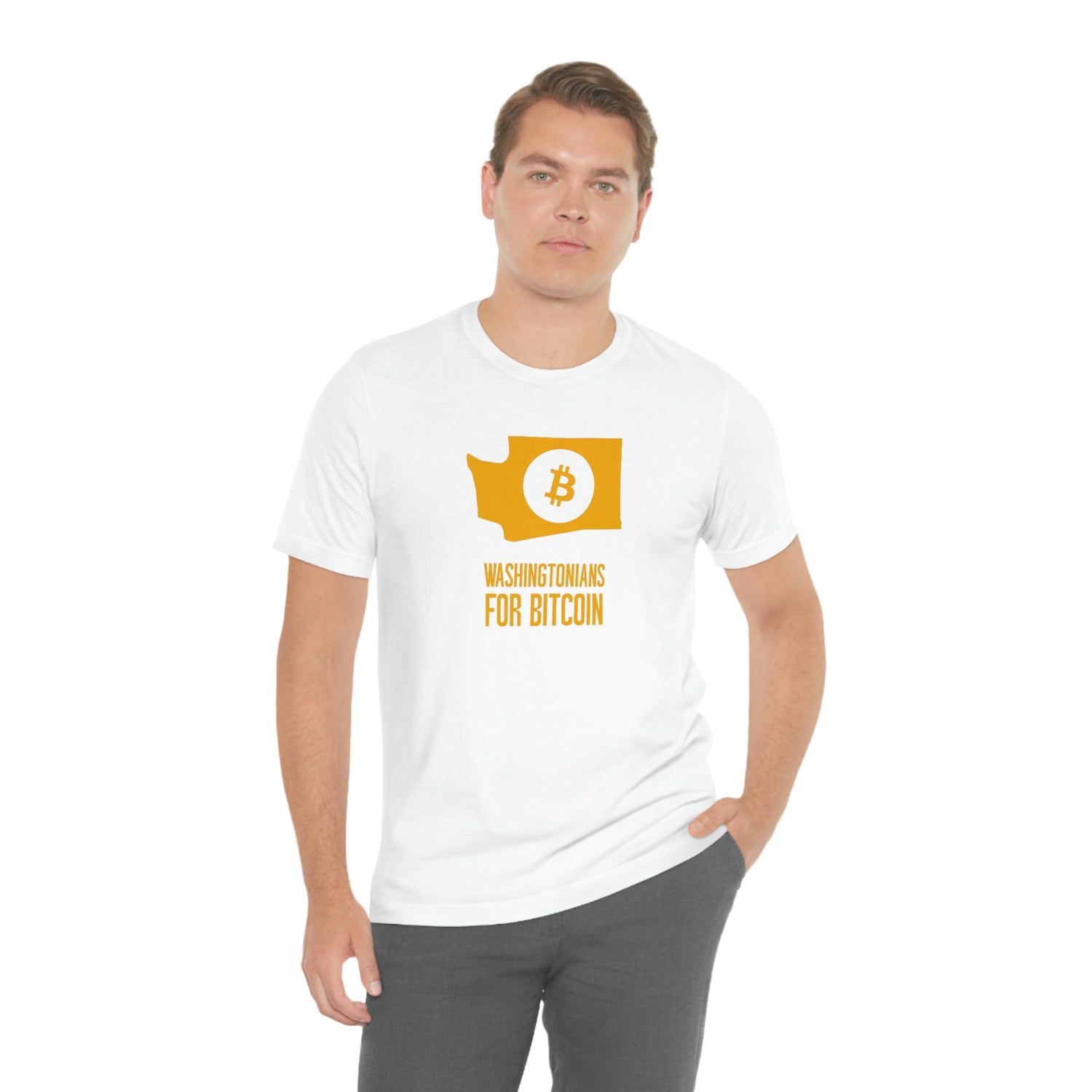 Washingtonians State for Bitcoin | T-Shirt