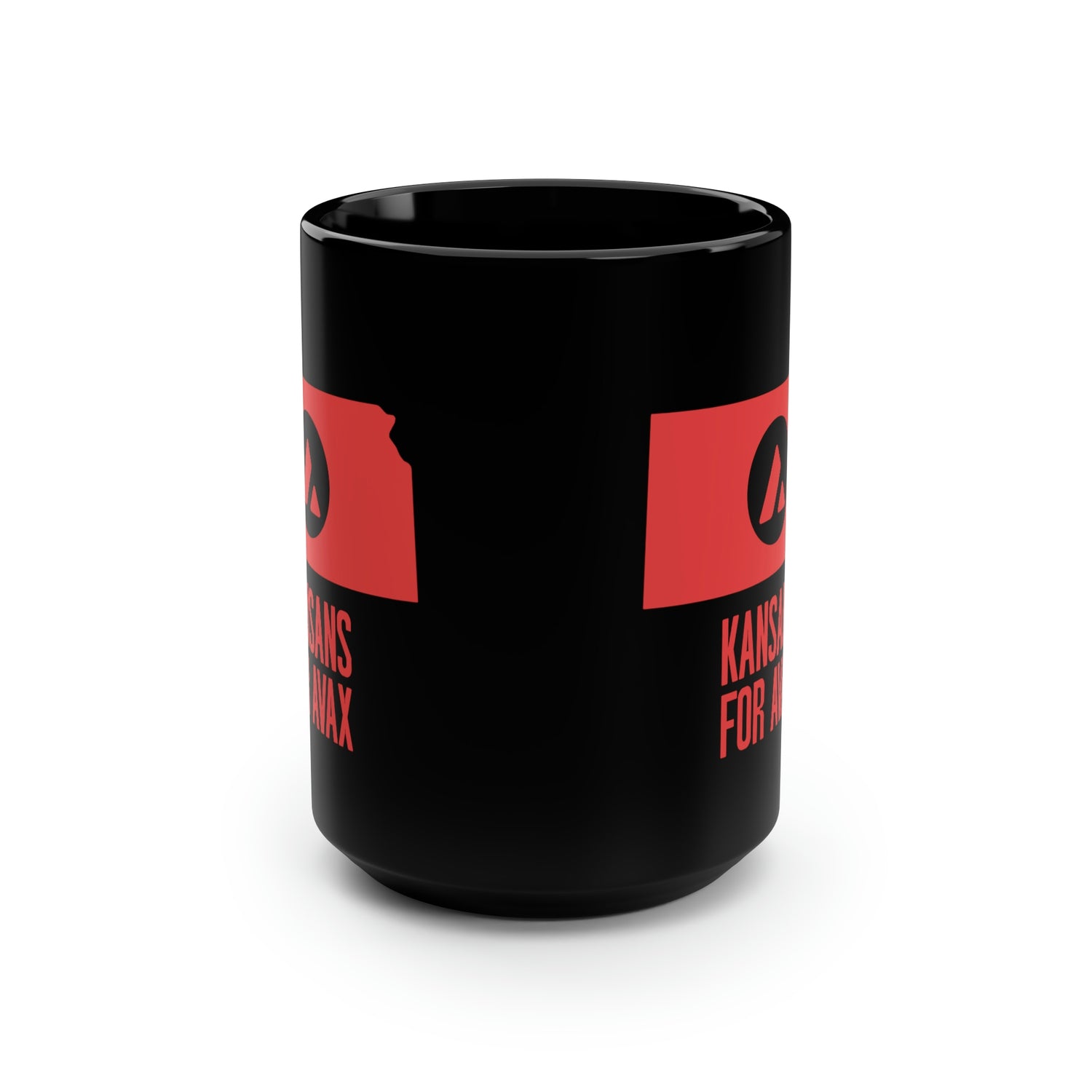 Kansans for Avax | Black Mug