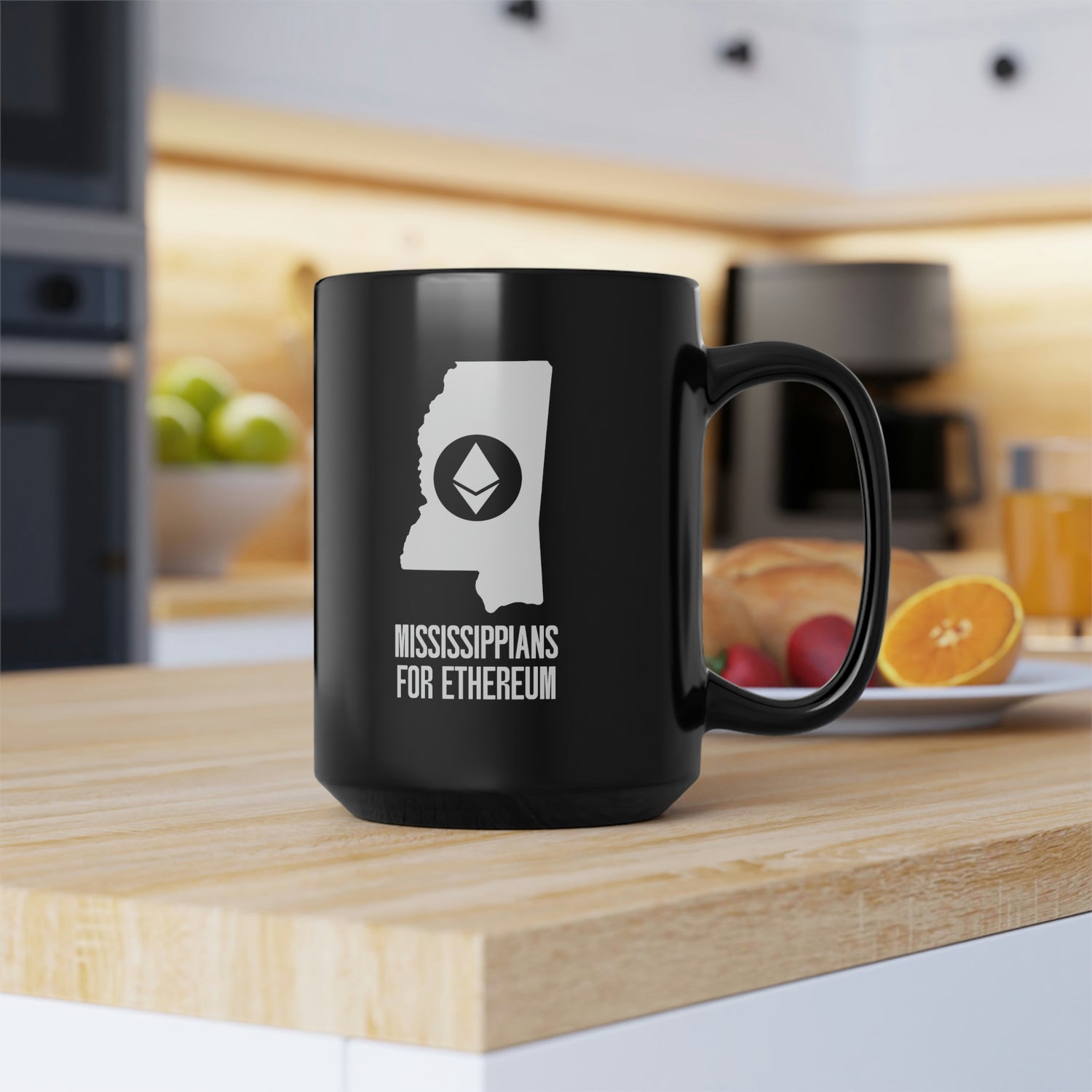 Mississippians for Ethereum | Black Mug