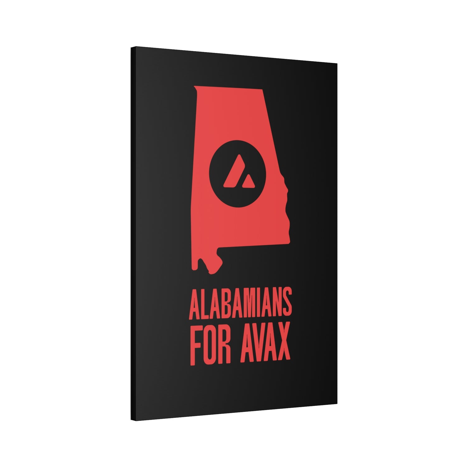 Alabamians for Avax | Wall Canvas