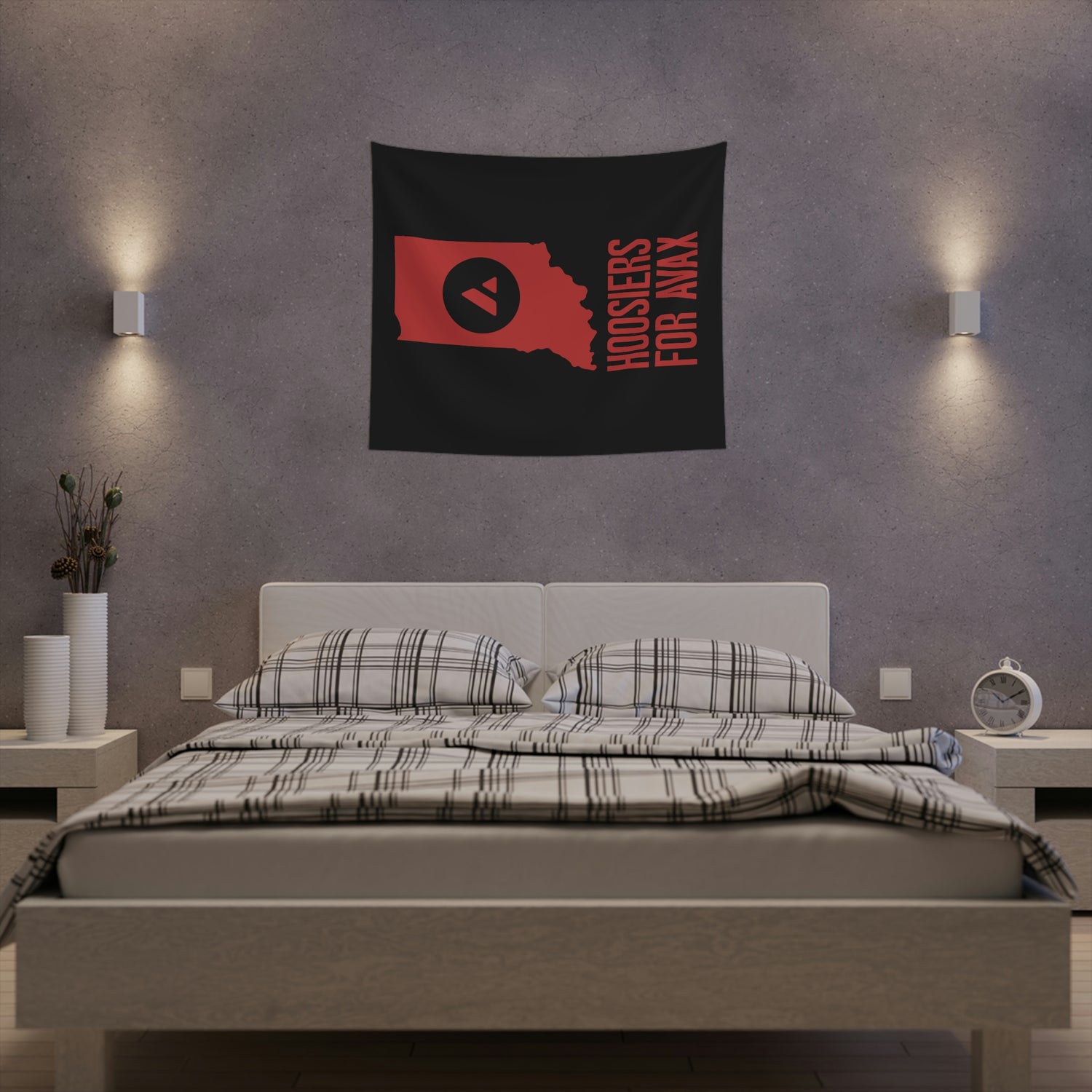 Hoosiers for Avax | Wall Tapestry