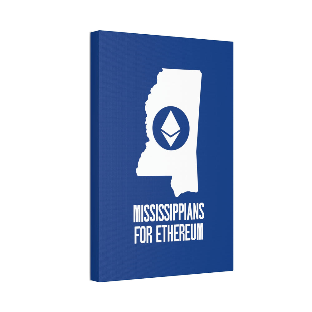 Mississippians for Ethereum | Wall Canvas