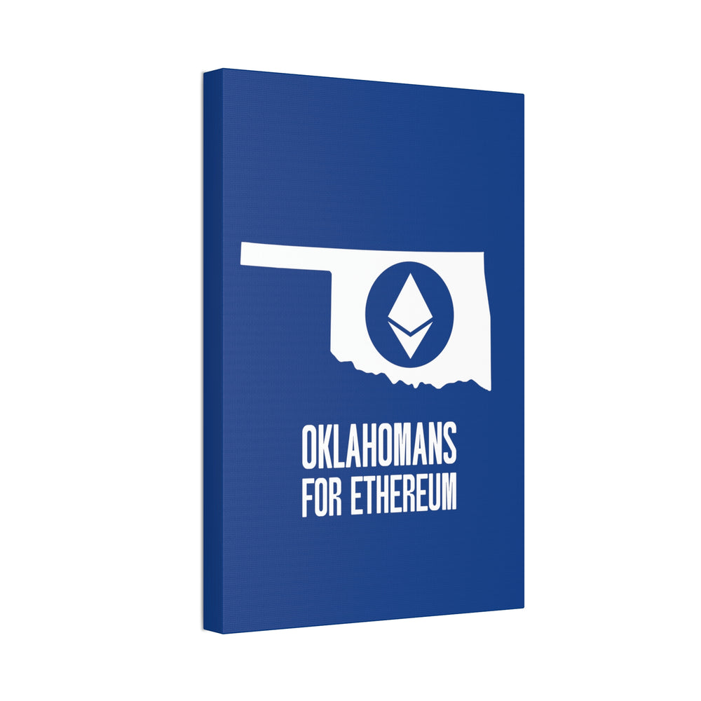 Oklahomans for Ethereum | Wall Canvas