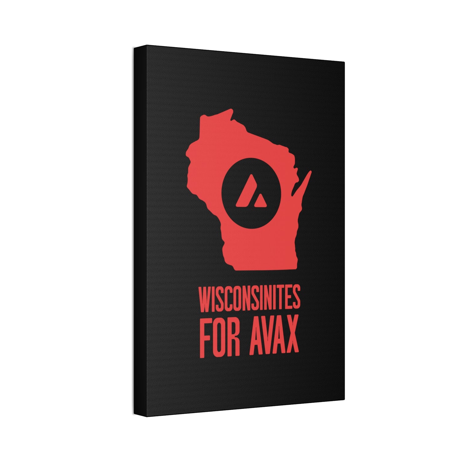 Wisconsinites for Avax | Wall Canvas