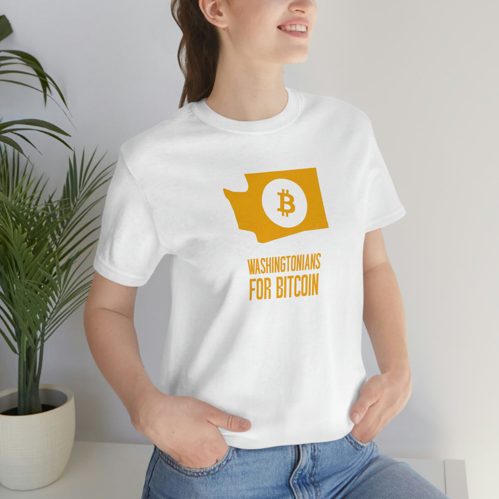 Washingtonians State for Bitcoin | T-Shirt