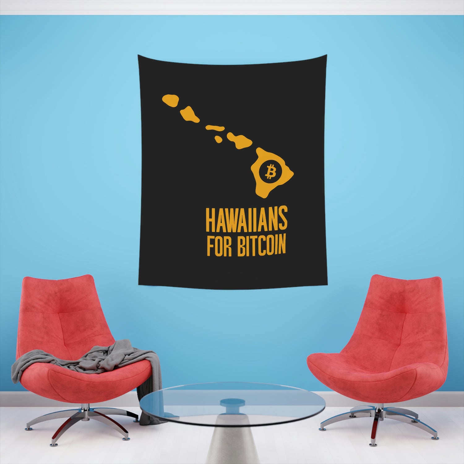 Hawaiians for Bitcoin | Wall Tapestry