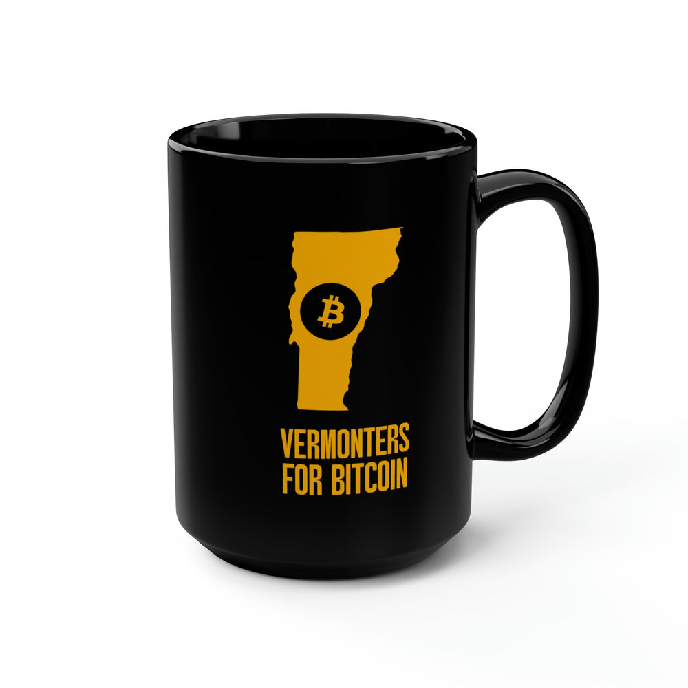 Vermonters for Bitcoin | Black Mug