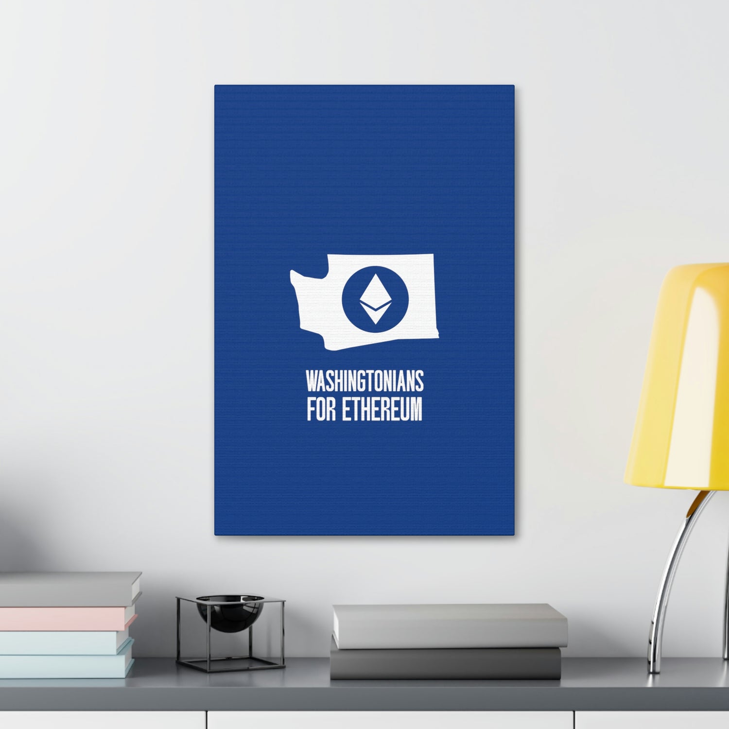 Washingtonians State for Ethereum | Wall Canvas