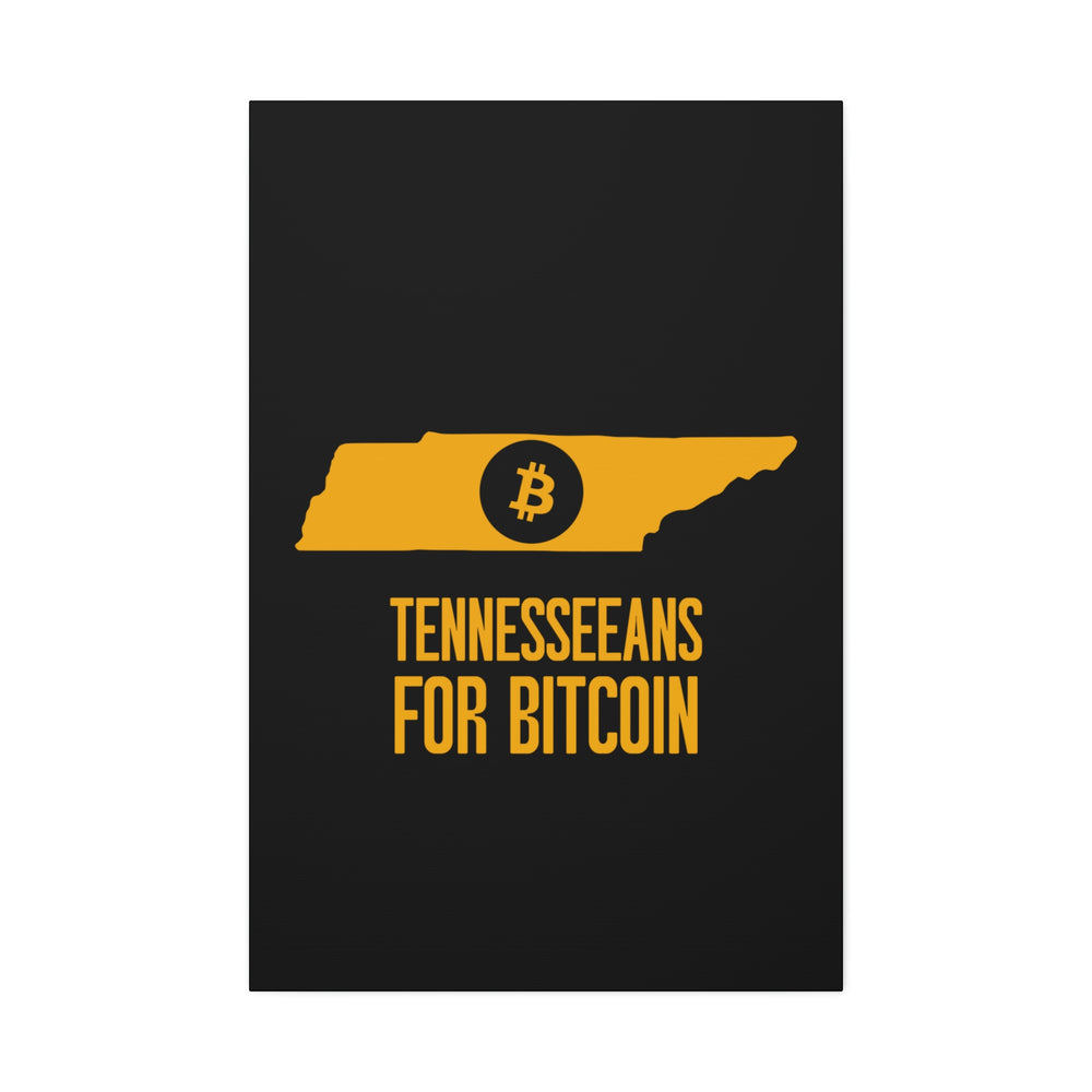 Tennesseeans for Bitcoin | Wall Canvas