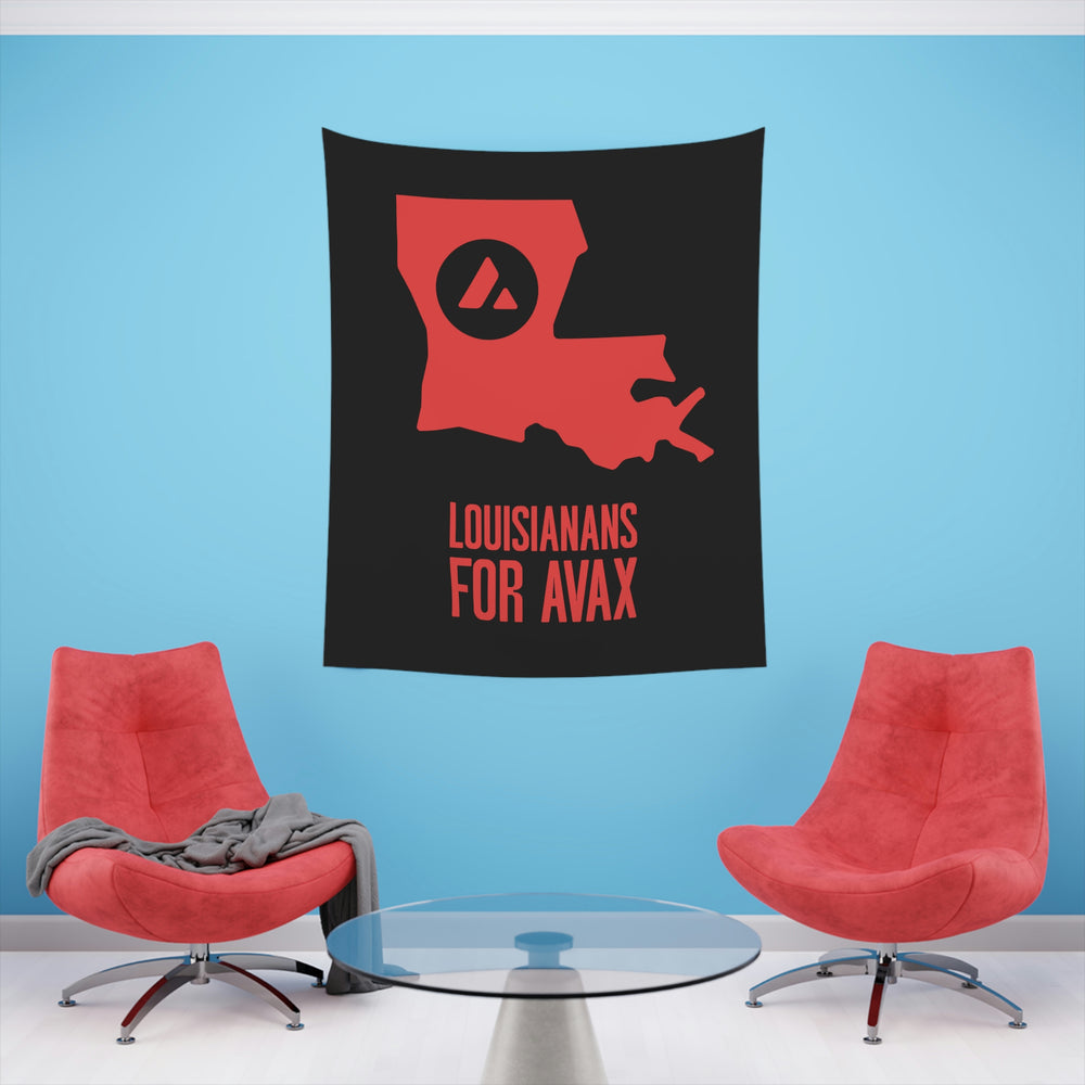 Louisianans for Avax | Wall Tapestry