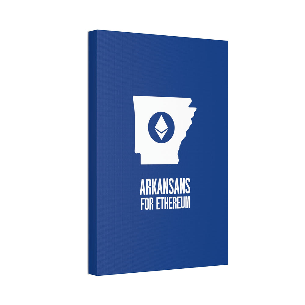 Arkansans for Ethereum | Wall Canvas