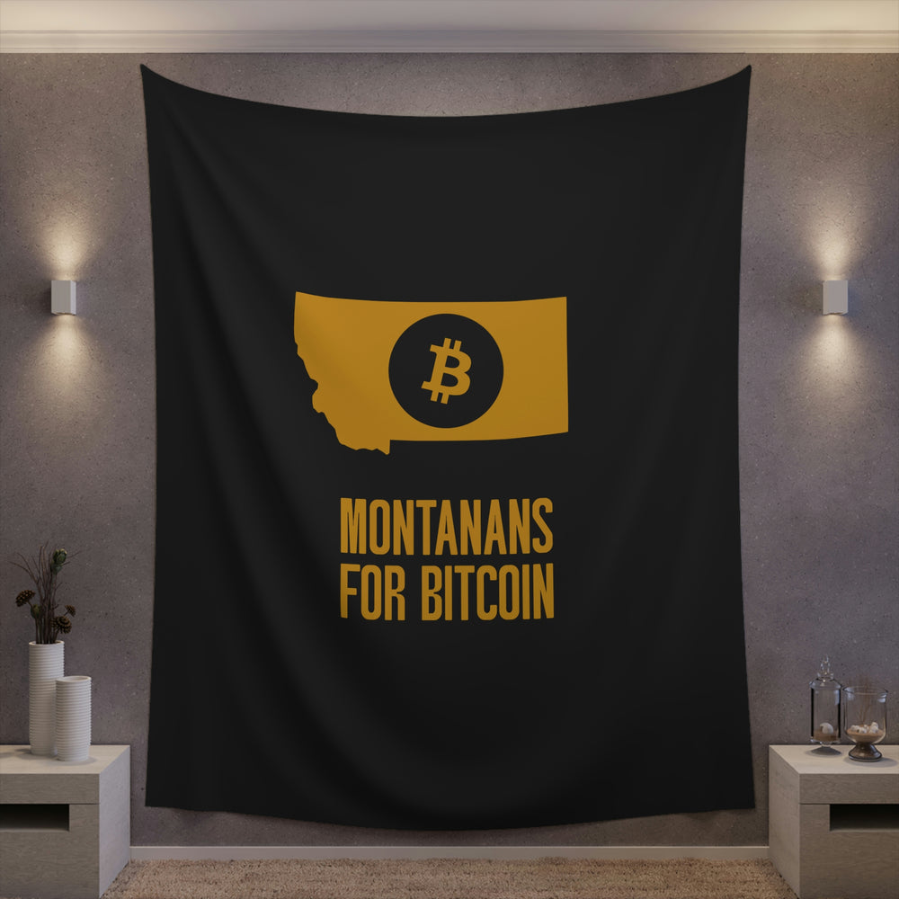 Montanans for Bitcoin | Wall Tapestry