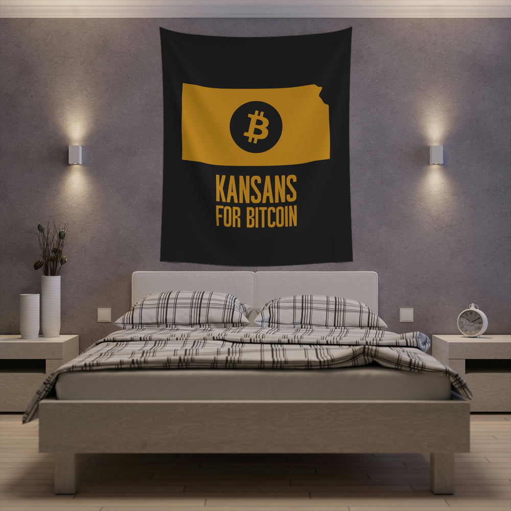 Kansans for Bitcoin | Wall Tapestry